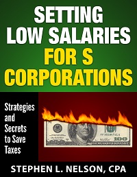 Setting Low S Corporation Salaries cover